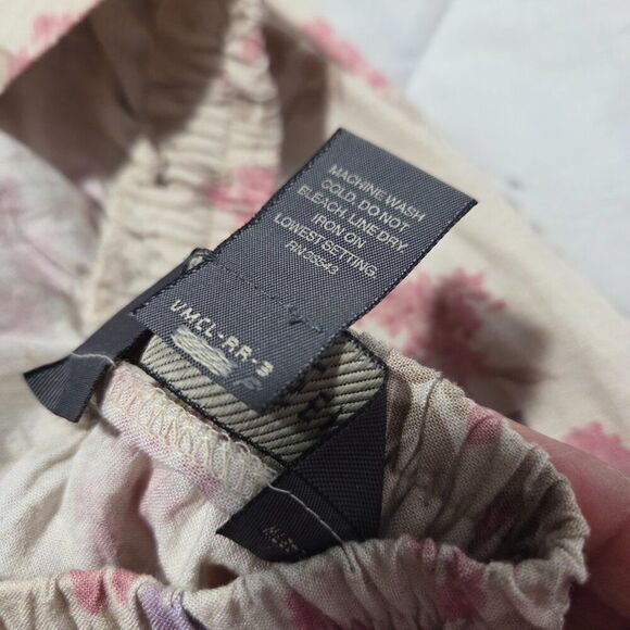 EUC VAN HEUSEN WOMEN FLORAL LONG LINEN BLEND A LINE SKIRT SIZE SMALL - Picture 13 of 16